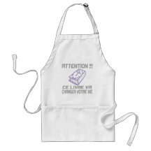 Bible Gris Lilas d'attention Tablier