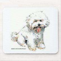 Bichon Frise Tapis De Souris