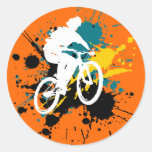 Bicyclette Adhésifs Ronds