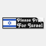 Bid voor Israël Bumpersticker