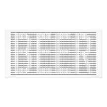 Bière dans la binaire - ASCII Cartes De Vœux Avec Photo
