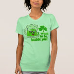 Bière drôle de vert de Jour de la Saint Patrick T-shirt