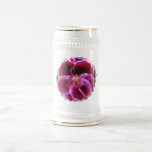 Bière rose Stein de pensée Tasse