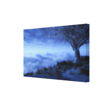 Bij de Rand van de Wereld (de Winter) Gallerij Wrap Canvas