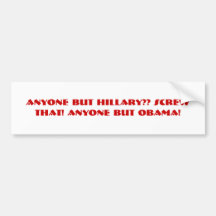 Bijt me Obama! Bumpersticker