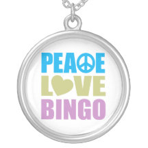 Bingo-test d'amour de paix bijouterie personnalisée