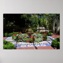 Binnen Tuin Print