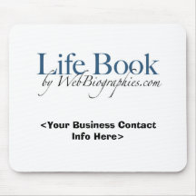 Biographies Mousepad de Web Tapis De Souris
