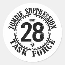 Biohazard: De Sticker van de Besmetting van de zom