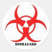 biohazard tekenstickers