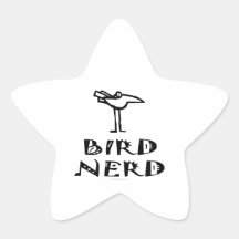 Birding, Vogelobservatie, Ornithologie Ster Stickers