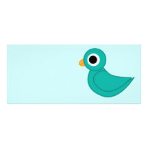 birdy double carte personnalisée
