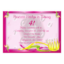 birthday.princess., princesse Evelyn tourne,… Faire-part