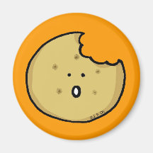 Biscuit de thé magnets pour réfrigérateur