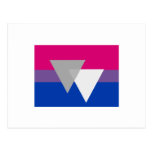 BISEKSUELE VLAG ORIGINEEL MET SYMBOOL WENSKAART