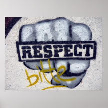 bitte de respect posters