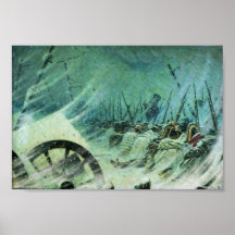 Bivouac de nuit poster