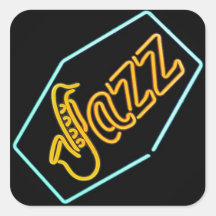 Black jazz adhésifs