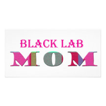 BlackLabMom Cartes De Vœux Avec Photo