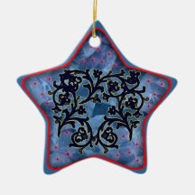 blacklace floral ornement
