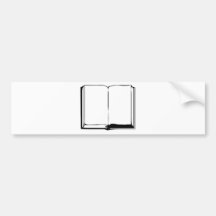 Blanc affectueux de noire de bible adhésif pour voiture