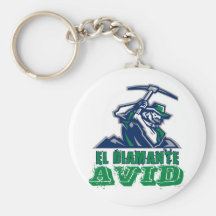 BLANC AVIDE OFFICIEL DE LOGO PORTE-CLEF