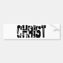 Blanc de cassé du Christ Adhésif Pour Voiture