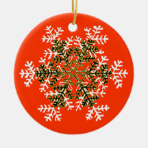 Blanc Transp du flocon de neige 2 le cadeau de Zaz Décoration Pour Sapin De Noël