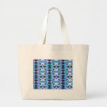 Blauw Abstract Patroon Tassen