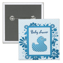 blauw ducky baby speld buttons