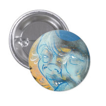 Blauw Gezicht Buttons