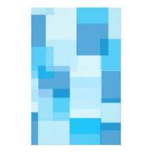 Blauw Gpersonaliseerd Briefpapier