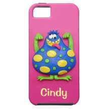 Blauw Monster Case-Mate iPhone 5 Hoesje