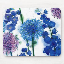 Blauw Onkruid muismatten