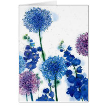 Blauw Onkruid kaarten