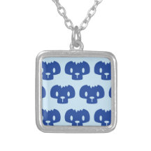 Blauw Patroon Persoonlijke Sieraden