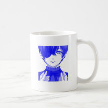 Blauwe Anime Koffie Mokken
