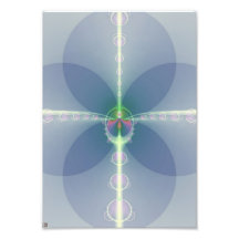 Blauwe Bloem Foto Kunst