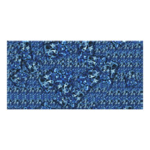 Blauwe Inkt Fotokaart