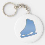 Blauwe Kunstschaats Sleutel Hangers