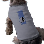 Blauwe Kunstschaatsen Honden Tshirt