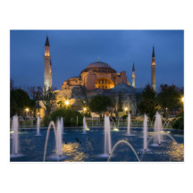 Blauwe moskee, Istanboel, Turkije Wenskaarten