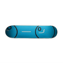 BLAUWE OGEN GEWORDEN VISION.NO HOMO. PERSOONLIJK SKATEBOARD