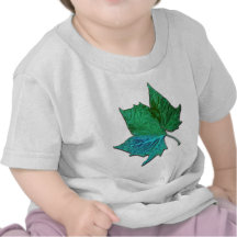 Blauwe Sycomoor T-shirt
