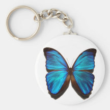 Blauwe Vlinder Morpho Sleutelhanger