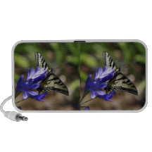 Bleke Vlinder Swallowtail iPhone Speaker