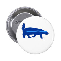 bleu de blaireau de miel badges