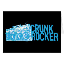 Bleu de Boombox de balancier de Lil Jon "Crunk " cartes