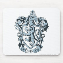 Bleu de crête de Gryffindor Tapis De Souris