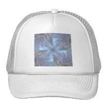 Bleu glacier 4 casquette de camionneur